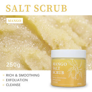 Série de gommages au sel à marque privée : hydratation, nettoyage et exfoliation – Trois senteurs : lavande, rose, mangue - Product Image 3