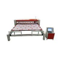 Machine à coudre à aiguille simple pour tissu de matelas informatisé