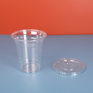 700ml di plastica Usa E Getta PP diviso boba tazze di tè con coperchio due sapori da asporto tazza - Product Image 6