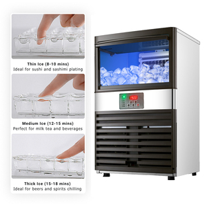 Máy làm đá viên thương mại 40kg 60kg 80kg 100kg 130kg Máy Làm Đá Máy Làm Đá cho doanh nghiệp - Product Image 2