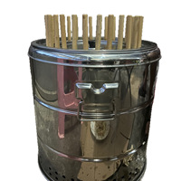 Poêles à granulés de bois portables en acier inoxydable, barbecue détachable, barbecue de cour, barbecue pour tentes, camping en plein air