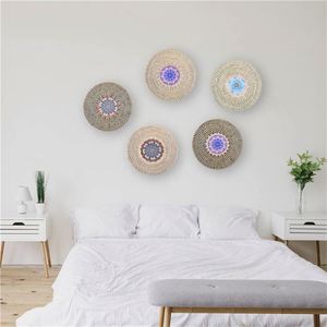 Paniers 3 pièces (Boho) Articles <span class=keywords><strong>de</strong></span> décoration <span class=keywords><strong>de</strong></span> chambre Objets esthétiques pour la <span class=keywords><strong>maison</strong></span> <span class=keywords><strong>Monde</strong></span> global - Product Image 4