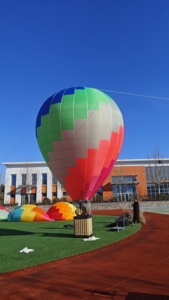 Ballon à air chaud télécommandé miniature Zhongsheng, lancement publicitaire, exposition, modèle d'avion personnalisé, polyester taffetas - Product Image 3