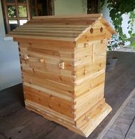 Colmena de Madera Langstroth, Kit Completo, Gran Oferta, Caja de Colmena con Sistema de Extracción de Miel Automática para Apicultura Comercial