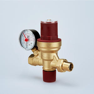 Válvula de Suministro de Agua Automática de Latón 4 en 1, Montada en la Pared, Válvula de Retención Multifuncional de 4 Puntos para Calefacción y Refrigeración de Calderas - Product Image 5