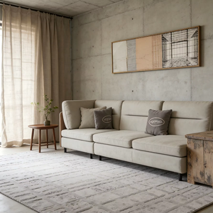 Tapis persan traditionnel Wilton en gros d'usine, résistant au feu, antidérapant, écologique, à poils moyens, grand format pour salon et maison - Product Image 1