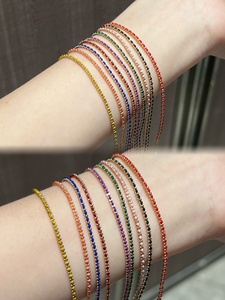 กำไลข้อมือทองคำ 18K ลายถัก Xinfly พร้อมสายไข่มุกแข็งแรง ดีไซน์คลาสสิกทันสมัย ของขวัญเครื่องประดับสั่งทำได้ - Product Image 6