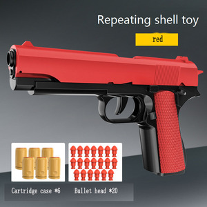 ปืนของเล่นยิงกระสุนนิ่ม รุ่น 2023 Hot Blowback Shell Throwing แบบอัตโนมัติเต็มรูปแบบ <span class=keywords><strong>1911</strong></span> <span class=keywords><strong>Colt</strong></span> Shell Throwing Gun Sand Hawk ขายส่ง - Product Image 3