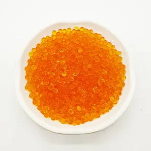 供应商硅胶橙色硅胶晶体2-4毫米变压器用硅胶珠
