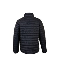 Vente en gros dans la manufacture Blousons bombardiers ultralégers en duvet d'oie et plumes de conception classique pour hommes