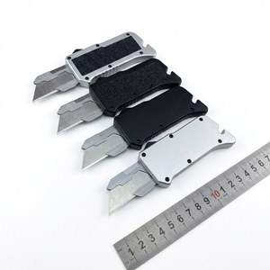 Cuchillo de bolsillo plegable multifuncional de alta dureza, herramienta portátil de autodefensa para el hogar y exteriores - Product Image 6