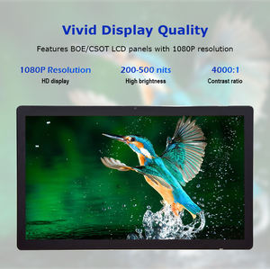 Lecteur publicitaire intelligent Android mural CMS de petite taille 21,5 pouces, affichage numérique vidéo, petit écran publicitaire - Product Image 3