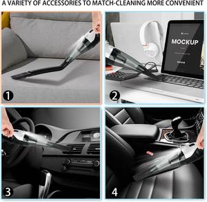 Nouvel aspirateur de voiture sans fil portable à double système pour grossistes – Aspirateur sans fil pour voiture - Product Image 5