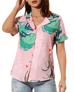 2025 nuova maglietta Casual da donna con stampa a sublimazione dolce e Cool alla moda estiva Hawaii di alta qualità - Product Image 3