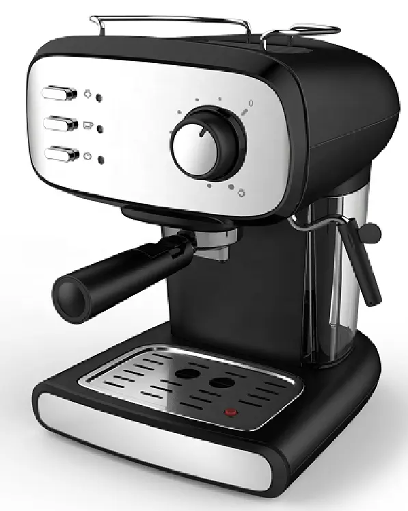 1.2L electric coffee maker machine Espresso Coffee Maker & Espresso Cappuccino and latte Machine with 15 Bar Pump