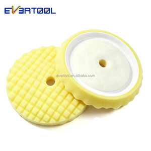 EVERTOOL Light Cut Polishing <span class=keywords><strong>Buff</strong></span> Foam Buffing <span class=keywords><strong>Bonnet</strong></span> Auto Detailing Sponge Pad Cleaner Removeing Residue to Restore Performance - Product Image 1