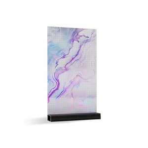 Pantalla LED Transparente P8, Película Flexible Autoadhesiva a Todo Color para Interiores, para Divisiones de Vidrio y Fachadas de Edificios - Product Image 1