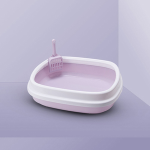 Bac à litière semi-fermé pour chat, très populaire chez Pet Shop - Grande toilette pour chat, fournitures pour animaux de compagnie - Product Image 6