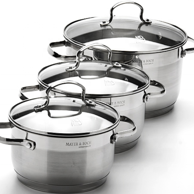 House Ware Set Cookware Casseroles De Cuisine Ensembles Cookware 3 Sizes Sets · image 3