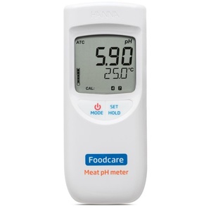 pH-mètre portable pour viande HANNA - HI99163 pH-mètre portable de qualité alimentaire pour la testation de la viande HANNA pH-mètre portable pour viande - HI99 - Product Image 2