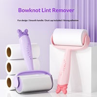 Rouleau Adhésif Déchirable de 10 cm de Large en ABS, Couverture Anti-Poussière, Recharges Remplaçables, Multicolore, Accessoire pour l'Élimination des Poils d'Animaux – Vente en Gros
