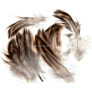 Pluma de pato bronceado natural de un solo proveedor al por mayor para materiales de pesca con mosca y suministros para atado de moscas de trucha - Product Image 4