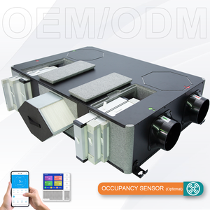 Système de ventilation intelligent ERV avec isolation EPP, conception à faible bruit, récupération de chaleur et contrôle par application pour la maison - Product Image 1