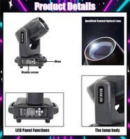 Projecteur de scène LED rotatif B-Eye 250W Mini pour extérieur, mariage, KTV - Vente en gros