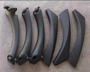Tirador de puerta Interior de pasajero izquierdo y derecho con embellecedor de cubierta de manija para <span class=keywords><strong>BMW</strong></span> Serie 3 E90 E91 E92 2004-2012 - Product Image 4