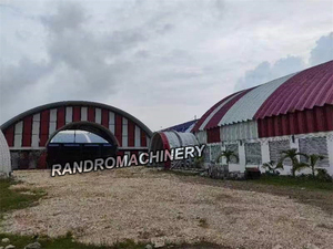 RANDRO 0.8 - 1.5mm 마이크 120 <span class=keywords><strong>K</strong></span> 스팬 아치형 지붕 패널 기계 <span class=keywords><strong>K</strong></span> Q 스팬 곡선 건물 기계 지붕 롤링 성형 기계 - Product Image 5