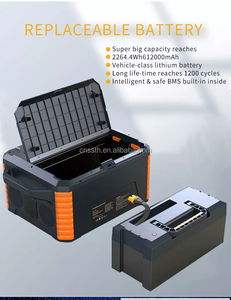Centrale Électrique Portable 2000W de Gros du Fabricant, 2264.4Wh, Alimentation de Secours pour Votre Maison, Générateur Solaire 2000W - Product Image 3