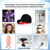 Casque laser à 272 diodes pour la repousse des cheveux, chapeau portable pour l'entretien capillaire à domicile, équipement de stimulation du cuir chevelu LLLT, vente en gros et OEM acceptés