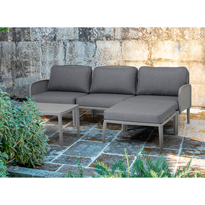 Tavolino da <span class=keywords><strong>esterno</strong></span> quadrato in plastica da <span class=keywords><strong>esterno</strong></span> per mobili da giardino Uland - Product Image 6