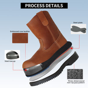 वोलटेक्स एंटी-स्मैशिंग एंटी-स्लिप सुपर एंटी-स्लिप ऑयल-प्रतिरोधी आउटसोल-फुट सुरक्षा s 1p स्टील पैर की पैर की सुरक्षा जूते - Product Image 2