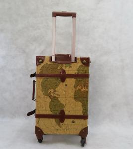 Valigetta Trolley Vintage in pelle sintetica valigetta valigia da <span class=keywords><strong>donna</strong></span> classica valigia da viaggio con manici 300 4 ruote - Product Image 5