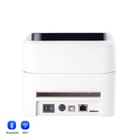 Imprimante d'étiquettes portable Xprinter XP-420B, 4 pouces (110 mm), blanc/noir, WiFi, impression de reçus A4, en stock