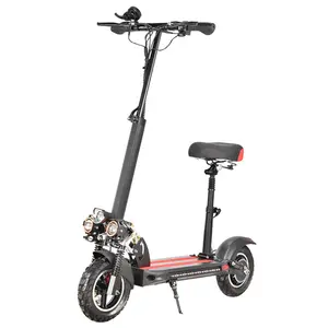 Precio barato de China scooter eléctrico 2 ruedas 36V 48V batería de alta velocidad 45 km/h plegable adulto sentado movilidad motocicleta