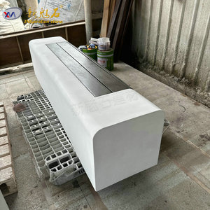 Nuevo Banco de Hormigón Magic Stone para Exteriores, Asientos Públicos para Paisajes, Material UHPC GRC de Alto Rendimiento - Product Image 3