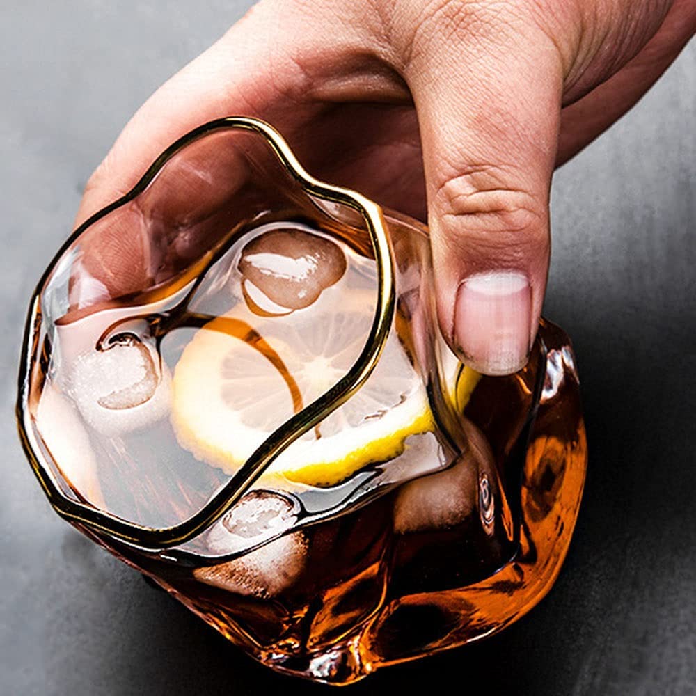 Whiskey Glass Premium 250 ml Glass 2 Piece Set Whiskey Glass Glassware