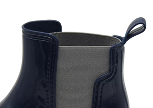 As 02 OEM et ODM, Chaussures <span class=keywords><strong>de</strong></span> <span class=keywords><strong>pluie</strong></span> pour femmes, bottes légères en PVC imperméables, bleues, pour l'extérieur, personnalisées et tendance - Product Image 3
