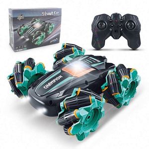 รถแข่งออฟโรด RC ความเร็วสูงสำหรับเด็กผู้ชาย แบตเตอรี่แบบชาร์จไฟได้ ไฟเท่ๆ มินิดริฟท์ ความเร็ว 100 กม. ขับเคลื่อน 4 ล้อ ควบคุมด้วยรีโมท - Product Image 5