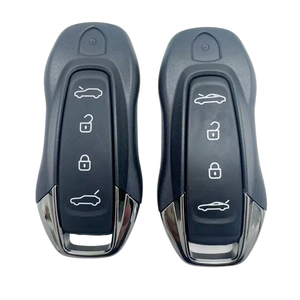 Nouvelle clé <span class=keywords><strong>Porsche</strong></span> pour 911 Taycan, Panamera et <span class=keywords><strong>Cayenne</strong></span>, télécommande de voiture <span class=keywords><strong>Porsche</strong></span>, clé à 4 boutons, télécommande d'entrée sans clé - Product Image 1