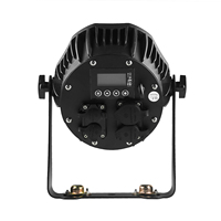 Lumière de scène extérieure led par lumière dmx Multi Color Dj 7pcs statique par ip65 LED par lumière RGBWA + UV 6in1 7x12W uplight