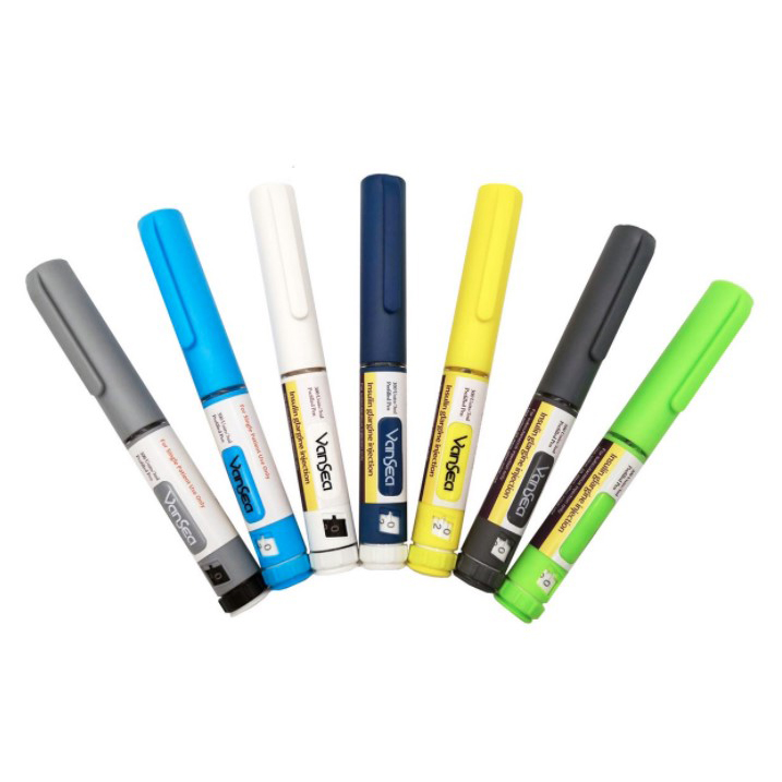 Китайская медная трубка с стеклянным картриджем 3 мл, одобренная CE ISO, многоразовая ручка для диабета