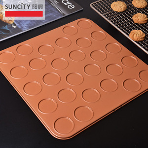 Suncity <b>Cookie</b> Baking Pan 36 Holes Non Stick Rectangle Muffin Pan For Biscuit Baking <b>Tools</b> - Product Image 1