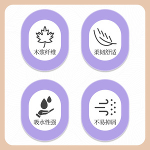 Zhenmu Hanging Facial <b>Tissues</b> 10 Packs Large Size Clean Soft With Hooks Household Use - Product Image 5