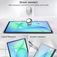Film de protection d'écran en verre trempé transparent 9H pour Tab S10 FE+ 13,1 pouces, anti-choc, anti-rayures, 2,5D, Japon AGC