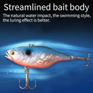 Señuelo artificial duro Vib Lure de 6 cm y 17 g, hundimiento variable, para pesca de lubina - Product Image 5