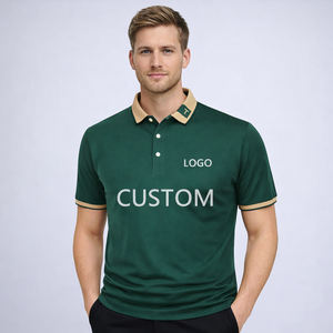 Design Casual Loose Fit Regular Anti-shrink Print Vintage Knitted Sporting Light Soild Color Polo Shirts Custom Embroidered logo
