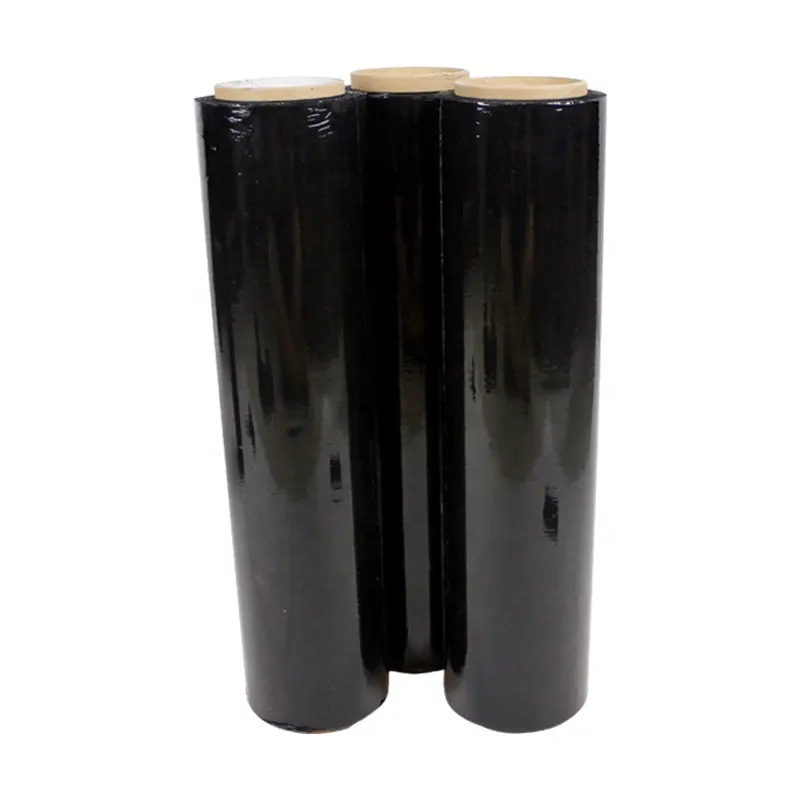 Factory Price Pallet Stretch Wrap Cast Stretch Film Shrink Wrap Film Black PE Stretch Wrap Film